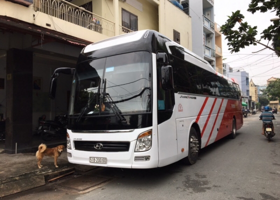 Cho thuê xe 29 chỗ Thaco, SamCo, County