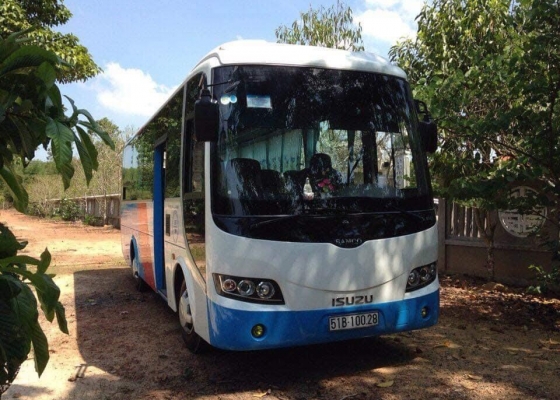 Cho thuê xe 29 chỗ Thaco, SamCo, County