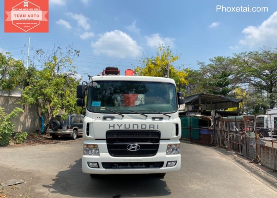 Xe cẩu Hyundai HD320 gắn cẩu Kanglim tấn KS2605 - Đời 2018