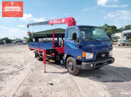 Xe Hyundai 110XL gắn cẩu Unic 344